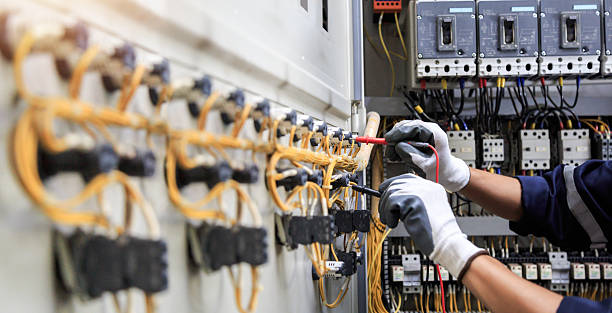 Professional Electrician technician working in Rock Hall, MD